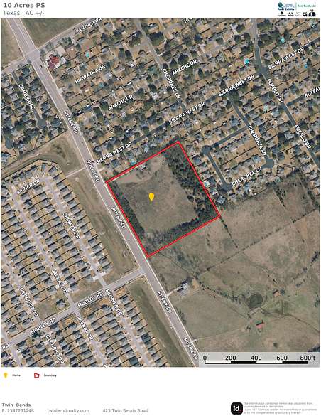 10 Acres of Improved Land for Sale in Woodway, Texas