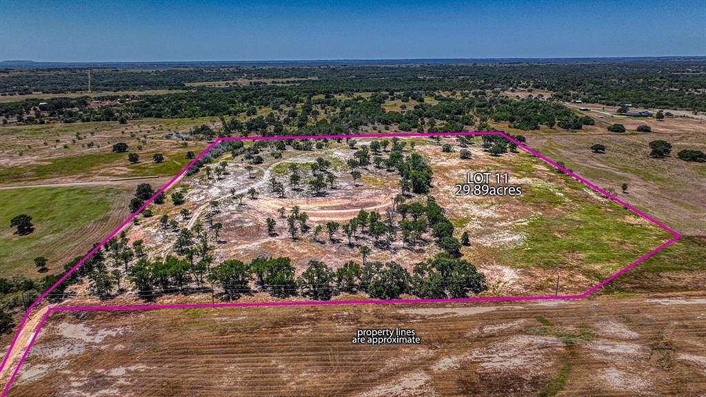 29.9 Acres of Agricultural Land for Sale in Lipan, Texas
