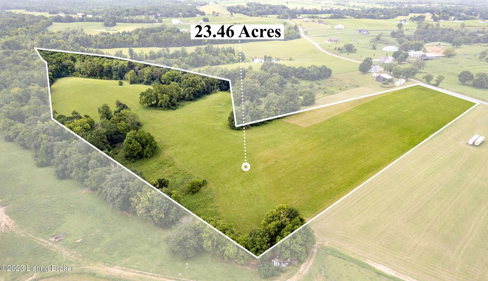 23.5 Acres of Agricultural Land for Sale in Shelbyville, Kentucky
