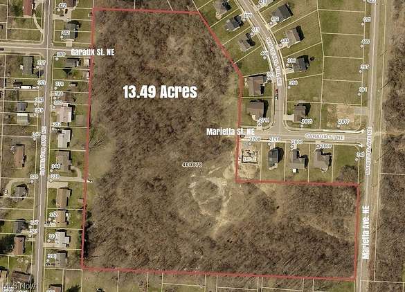 13.5 Acres of Land for Sale in Canton, Ohio