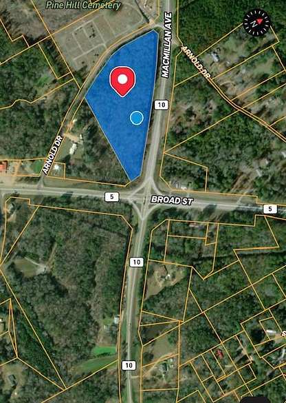 10 Acres of Land for Sale in Pine Hill, Alabama