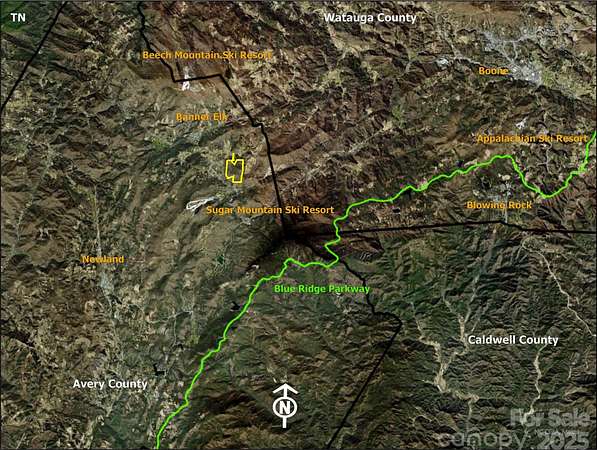 241 Acres of Recreational Land for Sale in Banner Elk, North Carolina