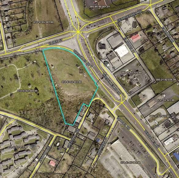 4.3 Acres of Commercial Land for Sale in Frankfort, Kentucky