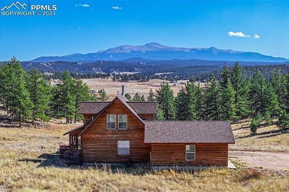 107.38 Acres of Recreational Land with Home for Sale in Lake George, Colorado