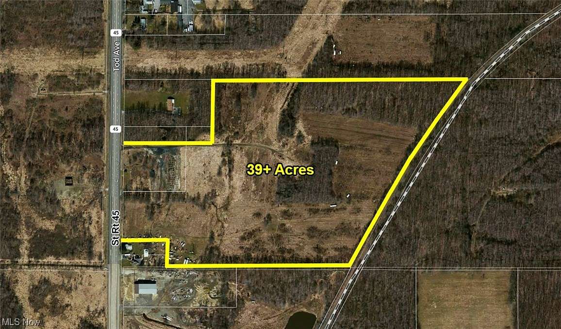 39.3 Acres of Commercial Land for Sale in Lordstown, Ohio