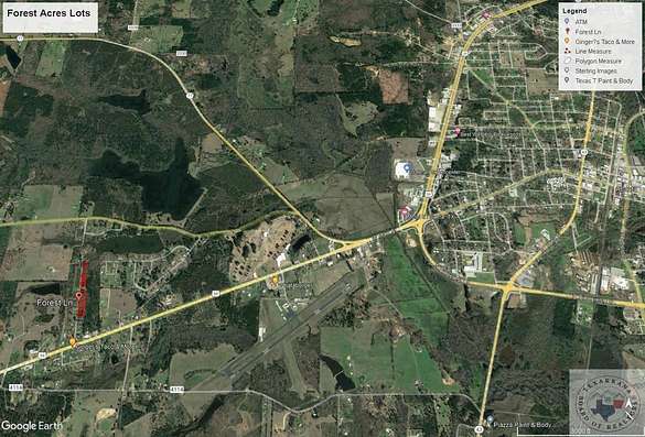 0.35 Acres of Residential Land for Sale in Atlanta, Texas