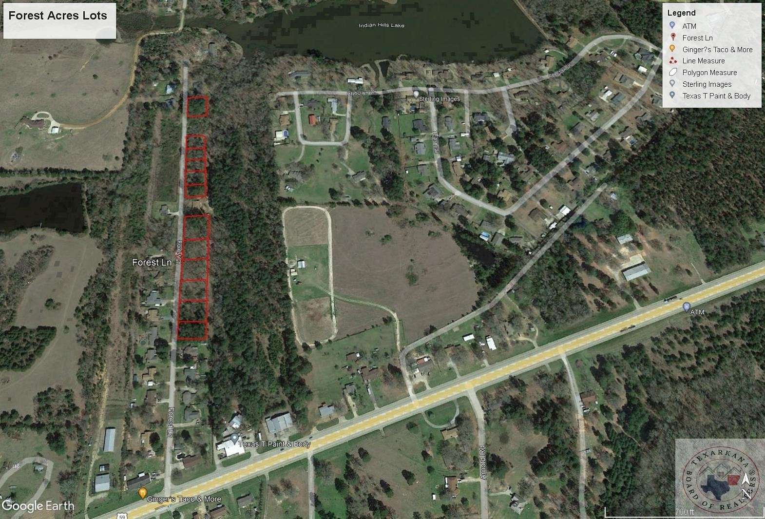 0.35 Acres of Residential Land for Sale in Atlanta, Texas