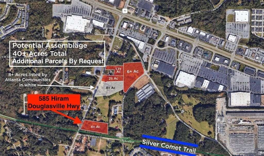 4 Acres of Improved Commercial Land for Sale in Hiram, Georgia