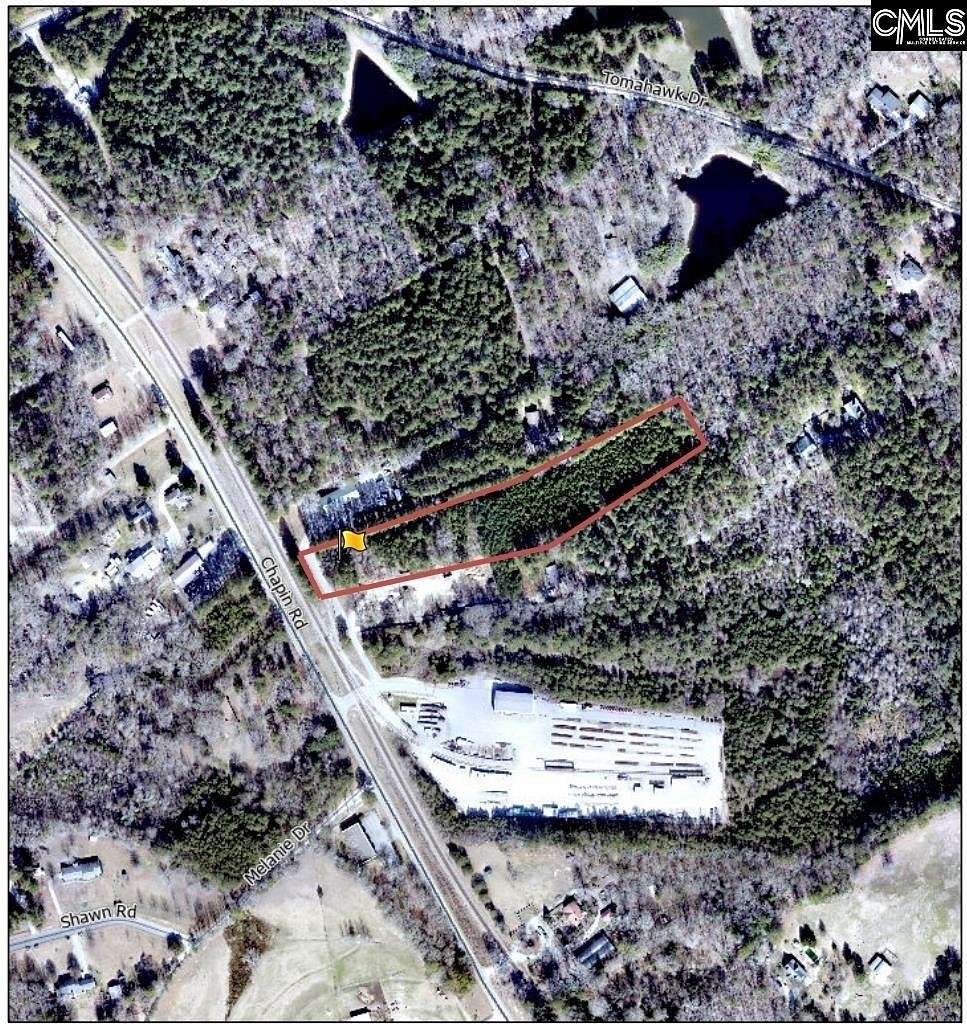 4.1 Acres of Improved Commercial Land for Sale in Chapin, South Carolina