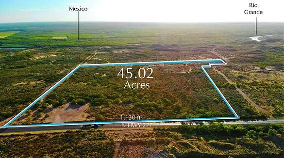 45 Acres of Agricultural Land for Sale in Eagle Pass, Texas