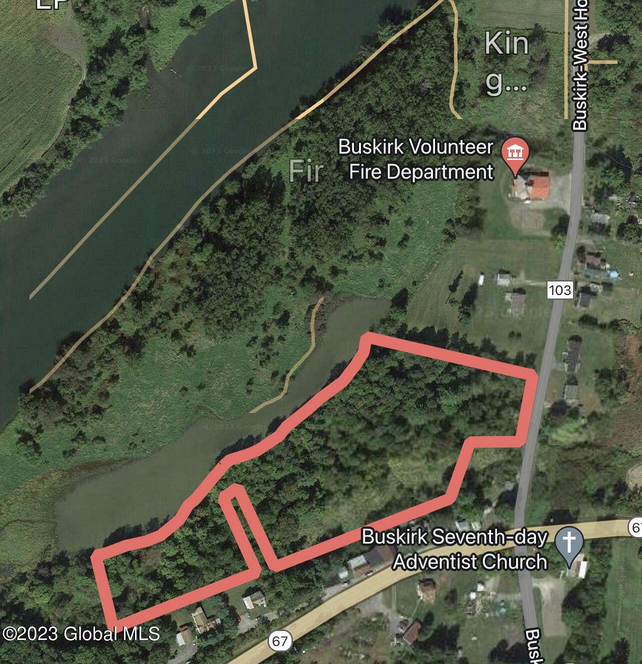 7.4 Acres of Residential Land for Sale in Hoosick Falls, New York