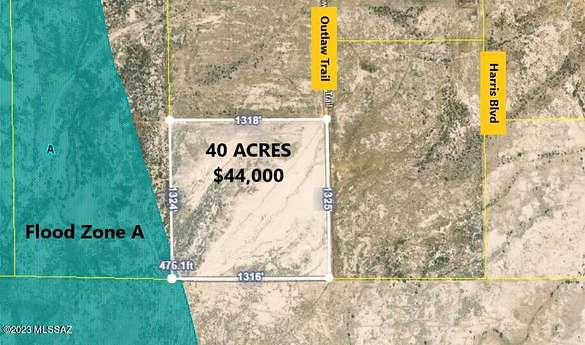 40 Acres of Land for Sale in Elfrida, Arizona