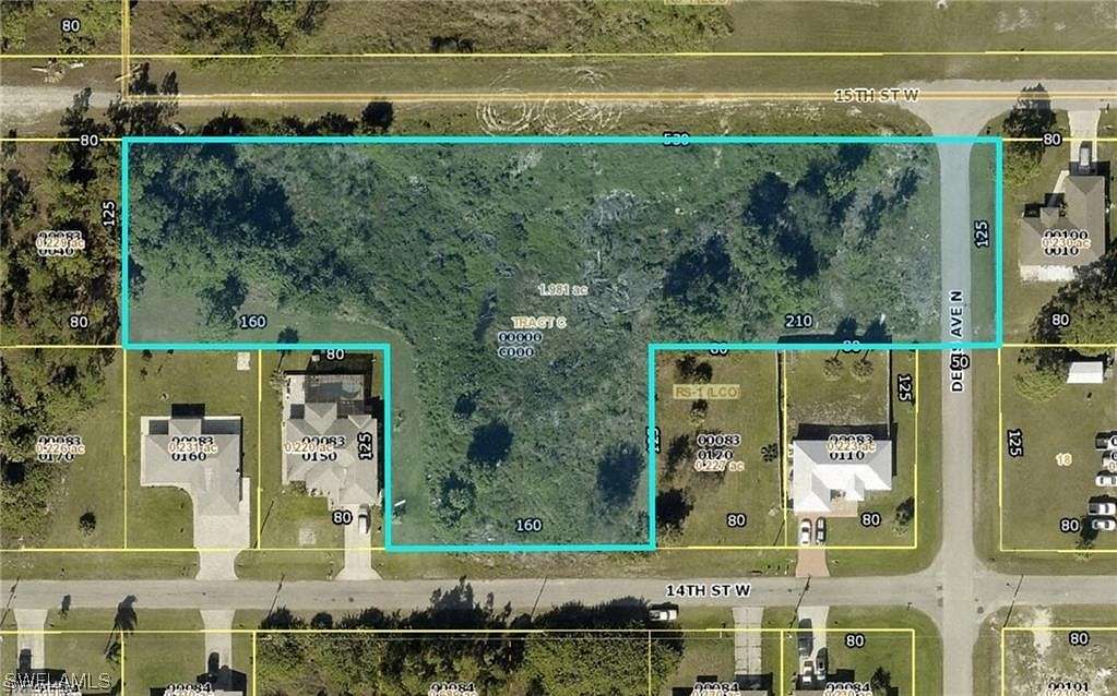 2 Acres of Residential Land for Sale in Lehigh Acres, Florida