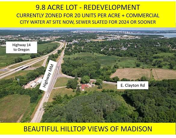 9.8 Acres of Land for Sale in Fitchburg, Wisconsin