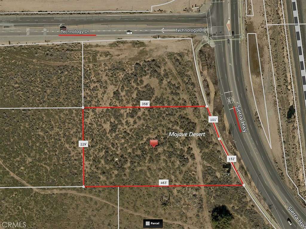 2.1 Acres of Commercial Land for Sale in Palmdale, California