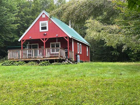 89.8 Acres of Recreational Land with Home for Sale in Carroll Plantation, Maine
