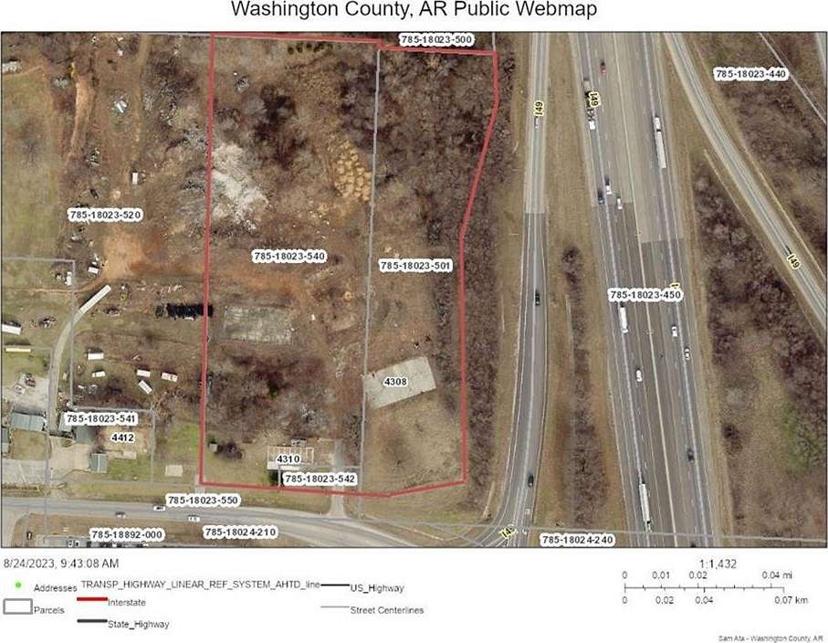 5.6 Acres of Commercial Land for Sale in Springdale, Arkansas