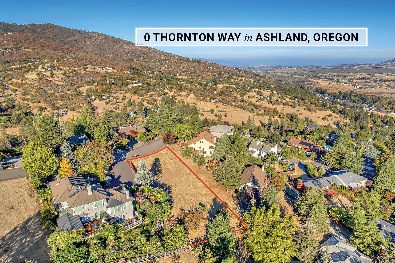0.38 Acres of Residential Land for Sale in Ashland, Oregon