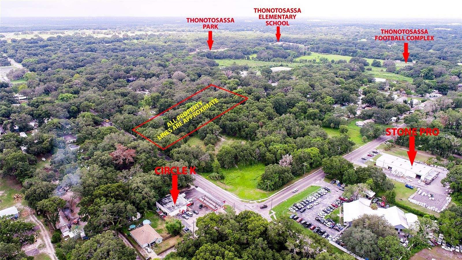 0.85 Acres of Commercial Land for Sale in Thonotosassa, Florida