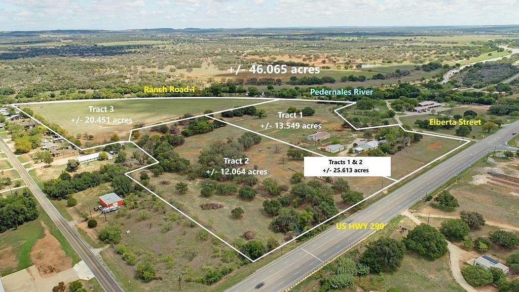 25.6 Acres of Land for Sale in Stonewall, Texas