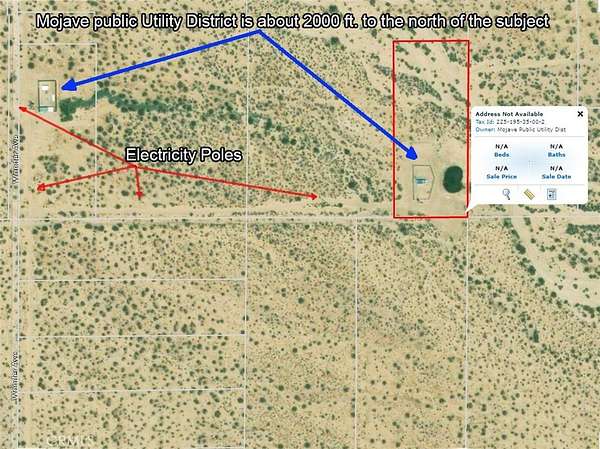 248 Acres of Land for Sale in Mojave, California