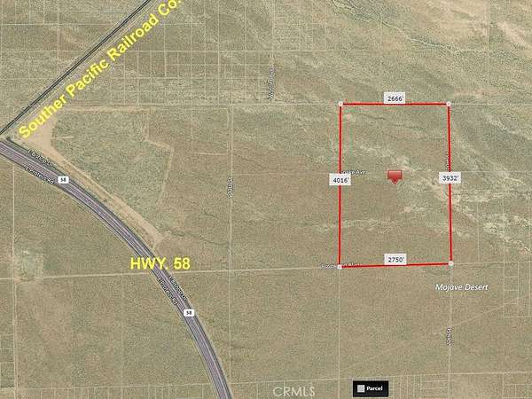 248 Acres of Land for Sale in Mojave, California