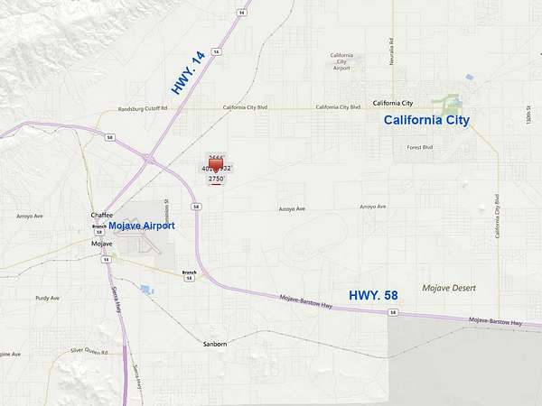 248 Acres of Land for Sale in Mojave, California