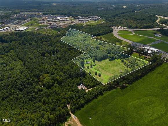 22.3 Acres of Commercial Land for Sale in Wendell, North Carolina