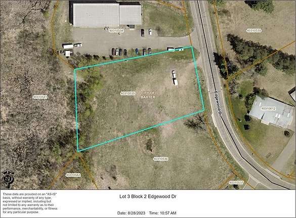 1.6 Acres of Commercial Land for Sale in Baxter, Minnesota