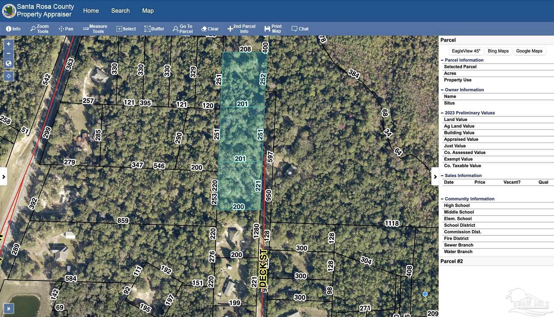 3.3 Acres of Residential Land for Sale in Milton, Florida