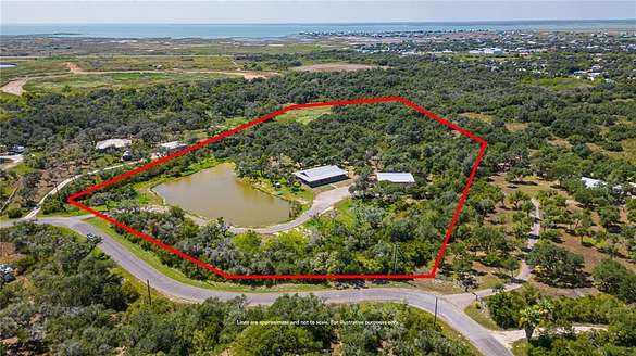 7.7 Acres of Residential Land with Home for Sale in Rockport, Texas