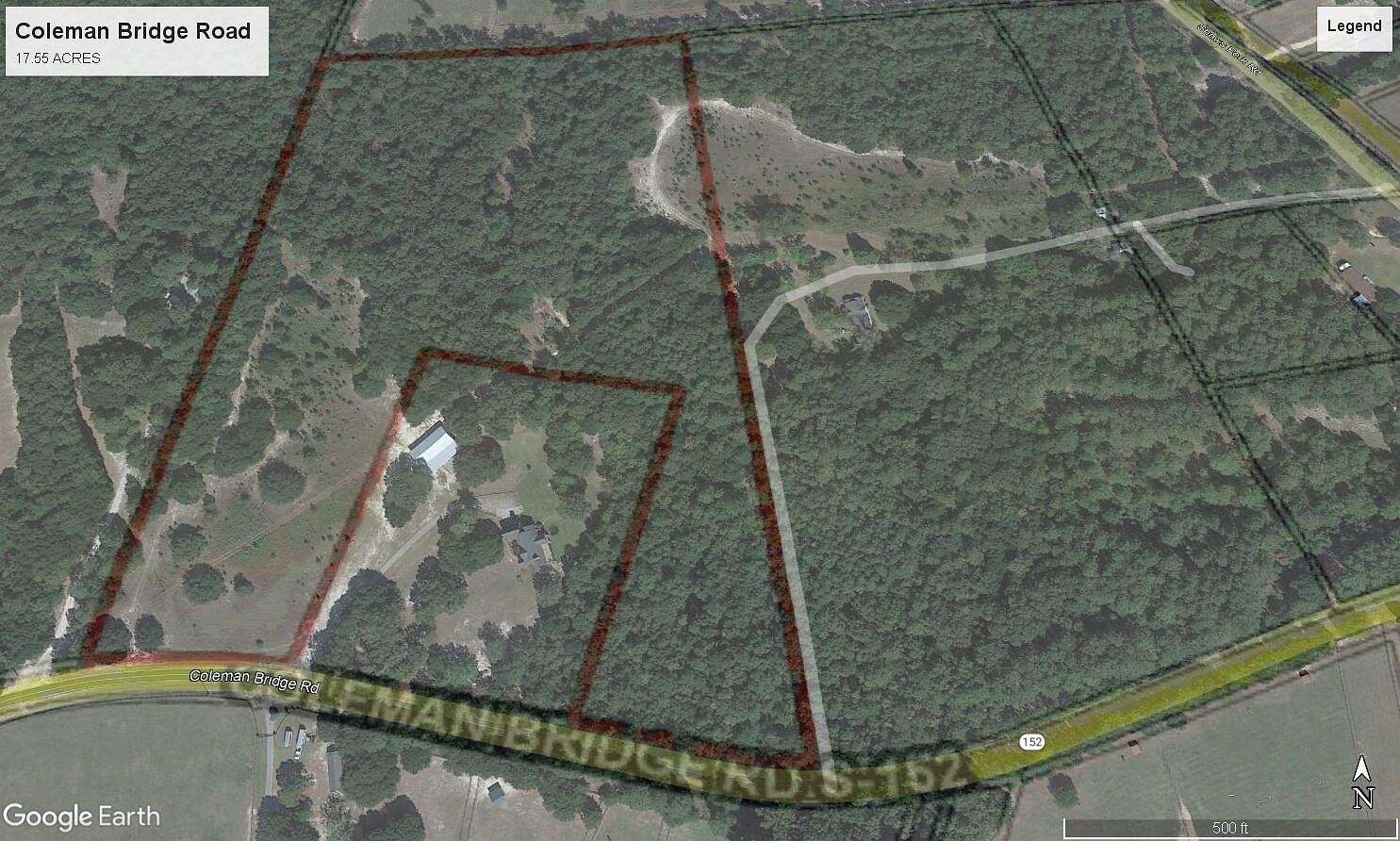 17.6 Acres of Land for Sale in Aiken, South Carolina
