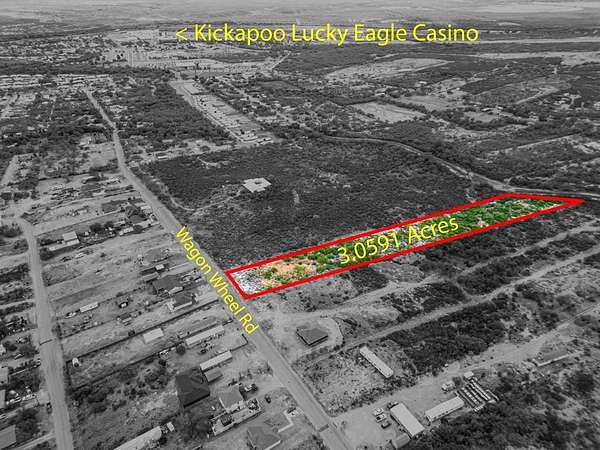 3 Acres of Residential Land for Sale in Eagle Pass, Texas
