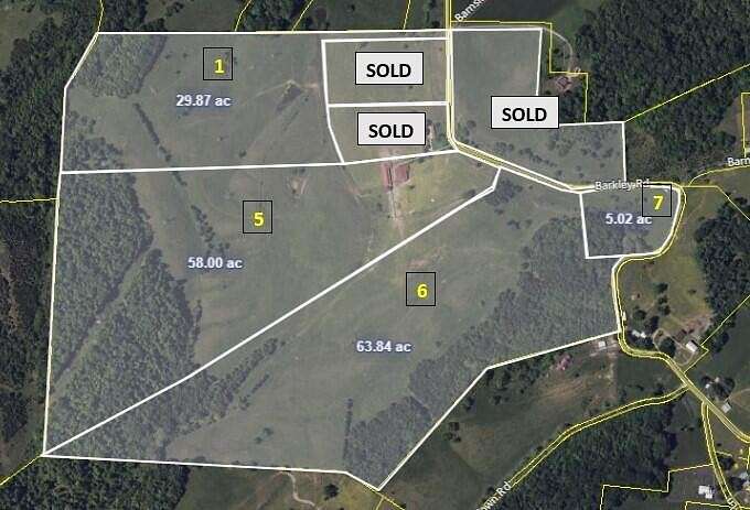 64 Acres of Agricultural Land for Sale in Greeneville, Tennessee