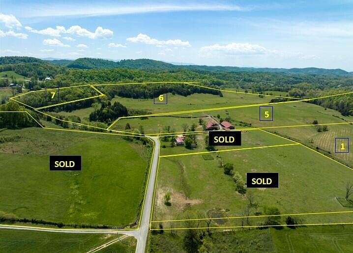 64 Acres of Agricultural Land for Sale in Greeneville, Tennessee