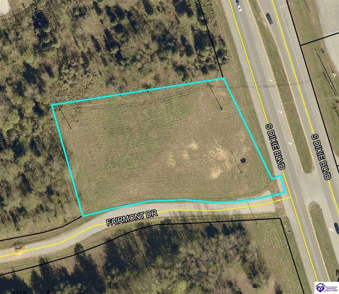 1.4 Acres of Commercial Land for Sale in Radcliff, Kentucky