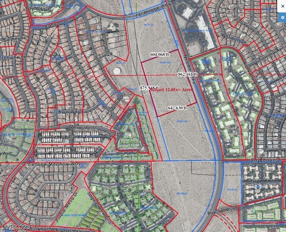 12.7 Acres of Land for Sale in Laughlin, Nevada