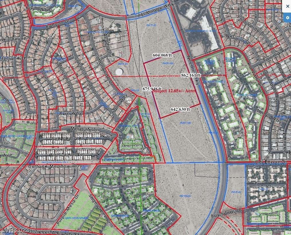 12.7 Acres of Land for Sale in Laughlin, Nevada