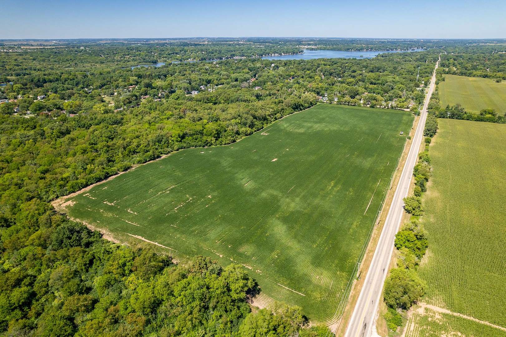 72.37 Acres of Agricultural Land for Sale in Wonder Lake, Illinois