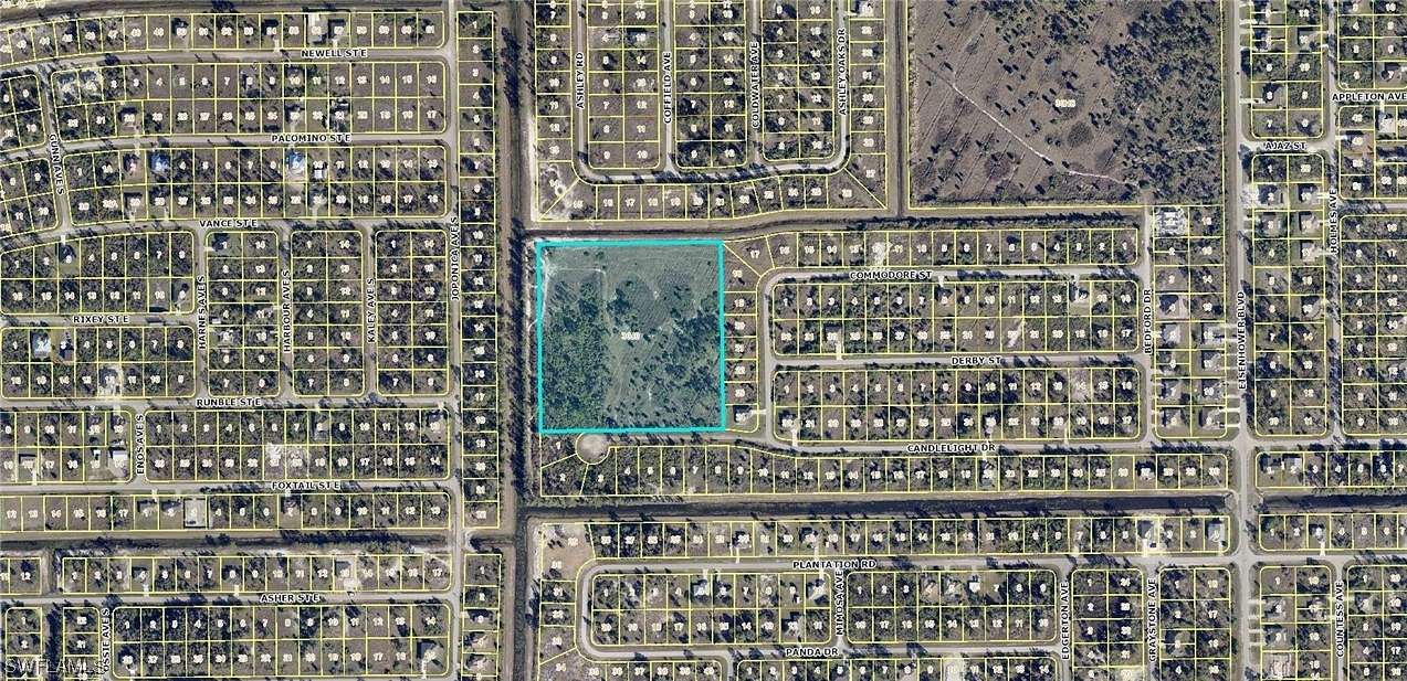 9.9 Acres of Residential Land for Sale in Lehigh Acres, Florida