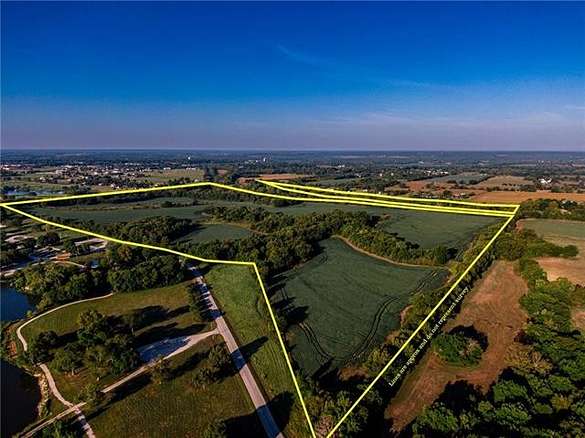 109 Acres of Agricultural Land for Sale in Paola, Kansas