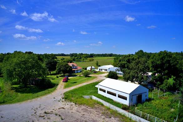 73 Acres of Land with Home for Sale in Windsor, Missouri