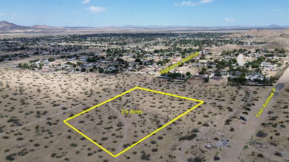 2.5 Acres of Residential Land for Sale in Lancaster, California