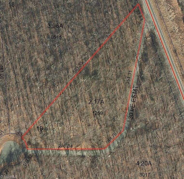 2.17 Acres of Residential Land for Sale in Denton, North Carolina