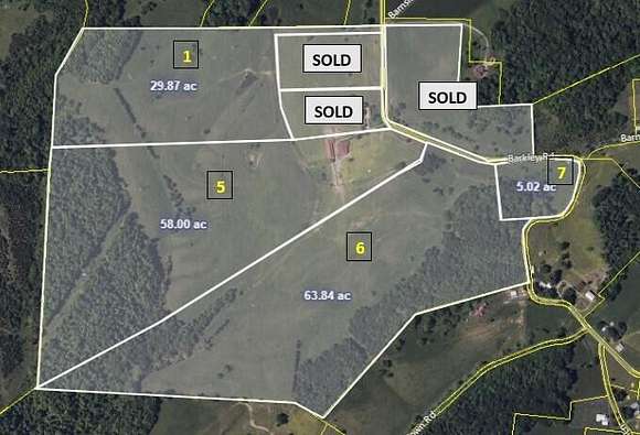 58 Acres of Agricultural Land for Sale in Greeneville, Tennessee