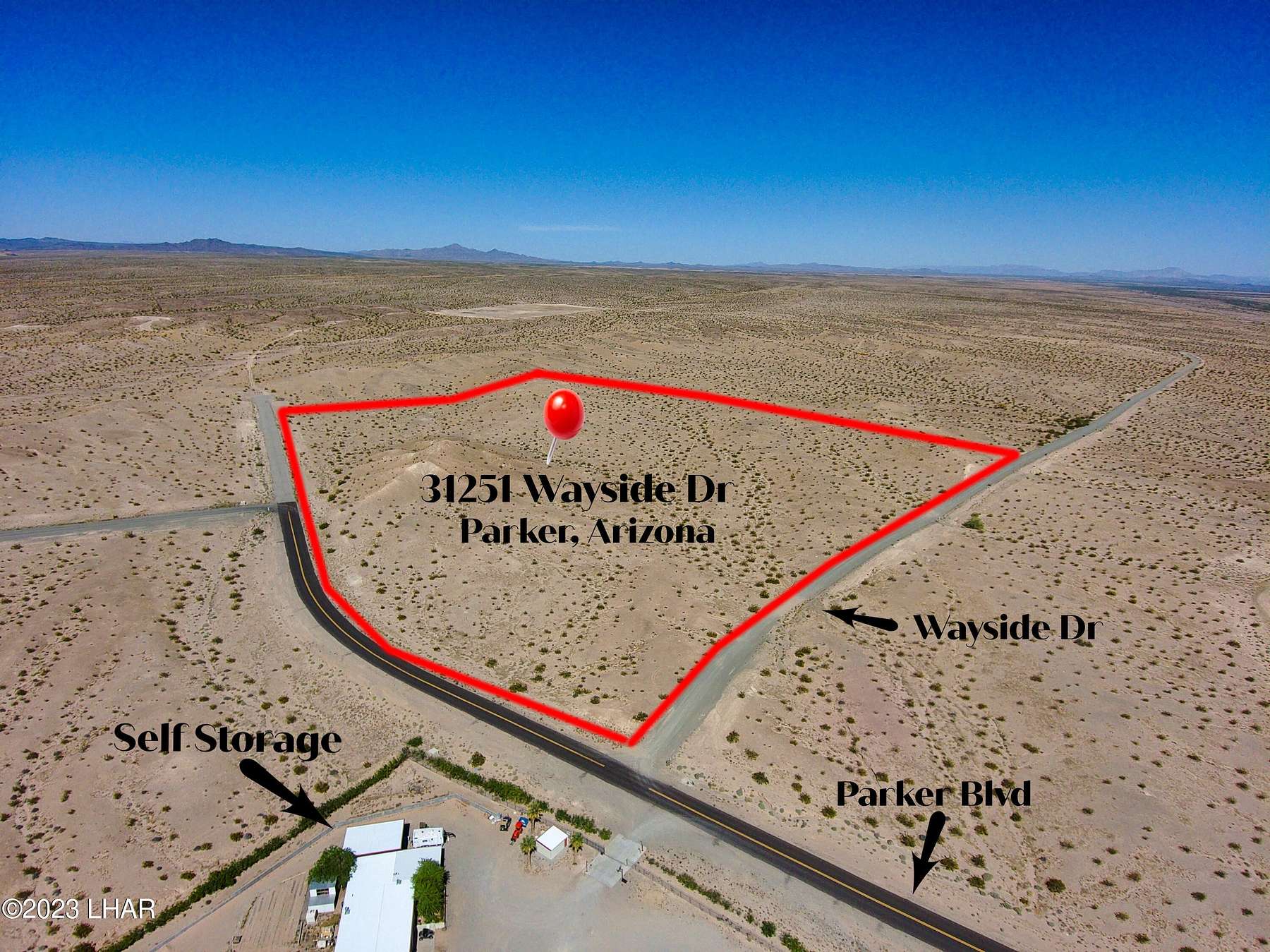 35.8 Acres of Land for Sale in Parker, Arizona