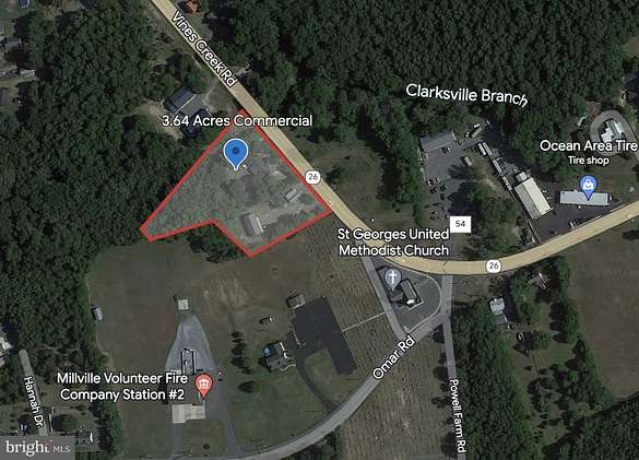 3.6 Acres of Commercial Land for Sale in Dagsboro, Delaware
