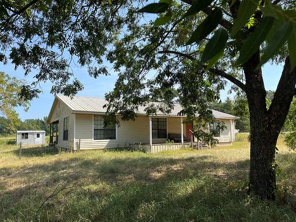 10 Acres of Land with Home for Sale in Fort Towson, Oklahoma