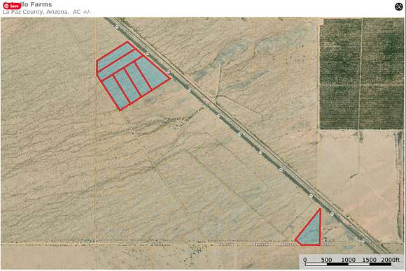 44 Acres of Land for Sale in Bouse, Arizona