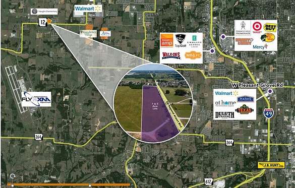 5 Acres of Land for Sale in Bentonville, Arkansas